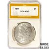 Image 1 : 1899 Morgan Silver Dollar PGA MS65