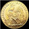 Image 2 : 1908 France .1867oz Gold 20 Francs UNCIRCULATED
