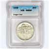 Image 1 : 1938 Oregon Trail Half Dollar ICG MS66