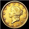 Image 1 : 1853 Rare Gold Dollar CLOSELY UNCIRCULATED