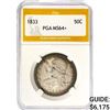 Image 1 : 1833 Capped Bust Half Dollar PGA MS64+