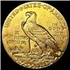 Image 2 : 1910 $2.50 Gold Quarter Eagle CLOSELY UNCIRCULATED