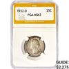 Image 1 : 1932-D Washington Silver Quarter PGA MS63