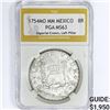 Image 1 : 1754MO MM Mexico 8R Imperial Crown PGA MS63
