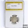 Image 1 : 1875 Twenty Cent Piece PGA PR63