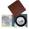 Image 1 : 2008 Australia 1oz Silver Dollar w/ 1k Opals