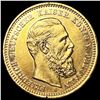 Image 1 : 1888 Prussia .1152oz Gold 10 Mark UNCIRCULATED