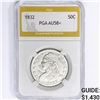 Image 1 : 1832 Capped Bust Half Dollar PGA AU58+