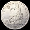 Image 1 : 1877 Silver Trade Dollar NICELY CIRCULATED
