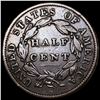 Image 2 : 1833 Classic Head Half Cent CLOSELY UNCIRCULATED