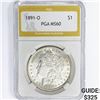Image 1 : 1891-O Morgan Silver Dollar PGA MS60
