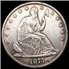 Image 1 : 1875 Seated Liberty Half Dollar NEARLY UNCIRCULATE