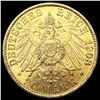 Image 2 : 1908 Germany .2305oz Gold 20 Mark UNCIRCULATED