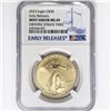 Image 1 : 2023 $50 1oz AGE NGC MS69 Struck Thru