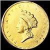 Image 1 : 1855 Rare Gold Dollar NEARLY UNCIRCULATED