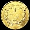 Image 2 : 1855 Rare Gold Dollar NEARLY UNCIRCULATED
