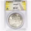Image 1 : 1878-S Morgan Silver Dollar ANACS MS60