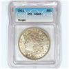 Image 1 : 1921 Morgan Silver Dollar ICG MS65