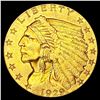 Image 1 : 1929 $2.50 Gold Quarter Eagle CLOSELY UNCIRCULATED