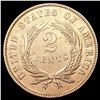 Image 2 : 1866 RD Two Cent Piece UNCIRCULATED