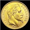 Image 1 : 1865 France .1867oz Gold 20 Francs UNCIRCULATED