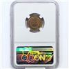 Image 2 : 1874 Indian Head Cent NGC MS61 BN
