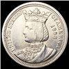 Image 1 : 1893 Isabella Silver Quarter UNCIRCULATED