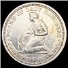 Image 2 : 1893 Isabella Silver Quarter UNCIRCULATED