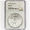 Image 1 : 2020 American Silver Eagle NGC MS70