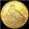 Image 2 : 1912 $5 Gold Half Eagle CLOSELY UNCIRCULATED