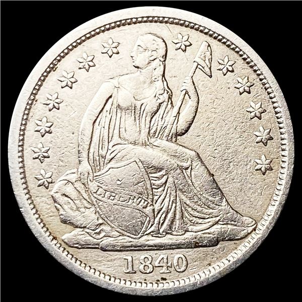 1840 Seated Liberty Dime CLOSELY UNCIRCULATED