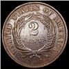Image 2 : 1865 Two Cent Piece UNCIRCULATED