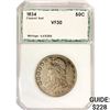 Image 1 : 1834 Capped Bust Half Dollar PCI VF30
