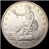 Image 1 : 1877 Silver Trade Dollar CLOSELY UNCIRCULATED