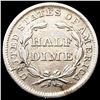 Image 2 : 1850 Seated Liberty Half Dime CLOSELY UNCIRCULATED
