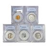 Image 1 : 1954 US Proof Set (5 Coins) PCGS