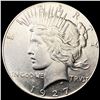 Image 1 : 1927 Silver Peace Dollar CLOSELY UNCIRCULATED