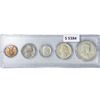 Image 1 : 1953 US Mint Coin Set (5 Coins)