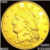Image 1 : 1833 $5 Gold Half Eagle UNCIRCULATED