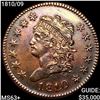 Image 1 : 1810/09 Classic Head Large Cent CHOICE BU +
