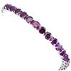 Image 2 : Natural Unheated Round Rhodolite Garnet Bracelet