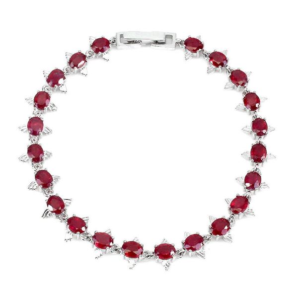 Natural Pigeon Blood Red Ruby Bracelet