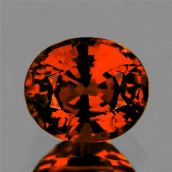 Natural Mandarin Orange Spessartite Garnet {Flawless-VVS}