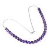 Image 3 : Natural Stunning Brazil Amethyst Necklace - Untreated