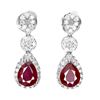 Image 1 : Natural Stunning  Ruby Earrings