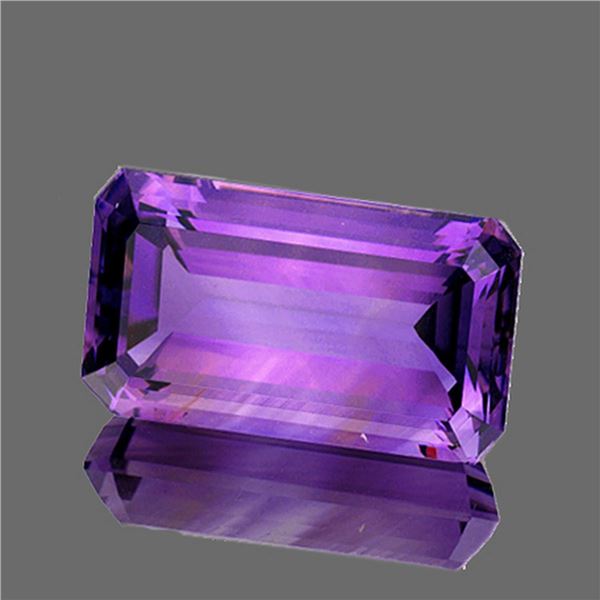 Natural Brazil Purple Amethyst 20.78 Cts [Flawless-VVS]