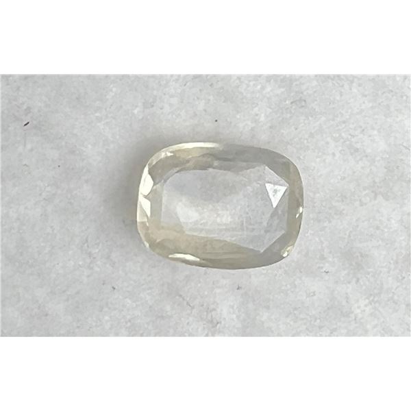 Natural Off White Ceylon Sapphire 3.71 Cts....Untreated