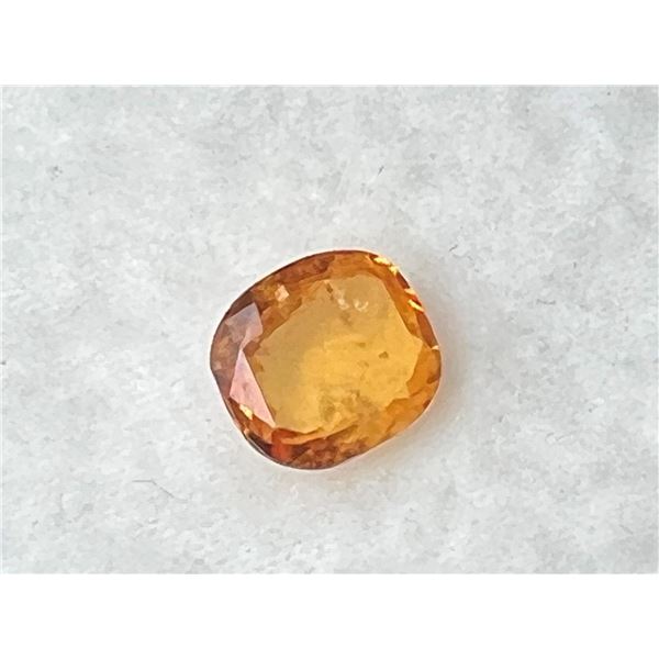 Natural Vivid Yellow Ceylon Sapphire....3.74 Cts