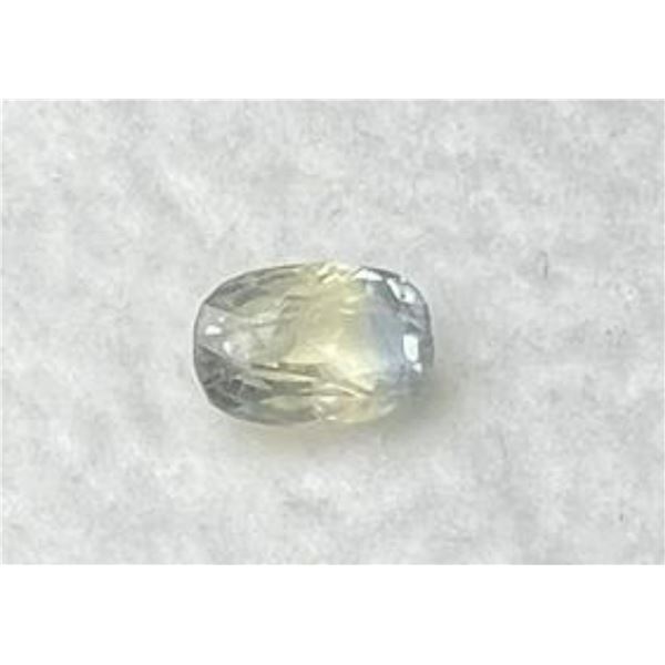 Natural White Ceylon Sapphire  4.985 Cts ...Untreated