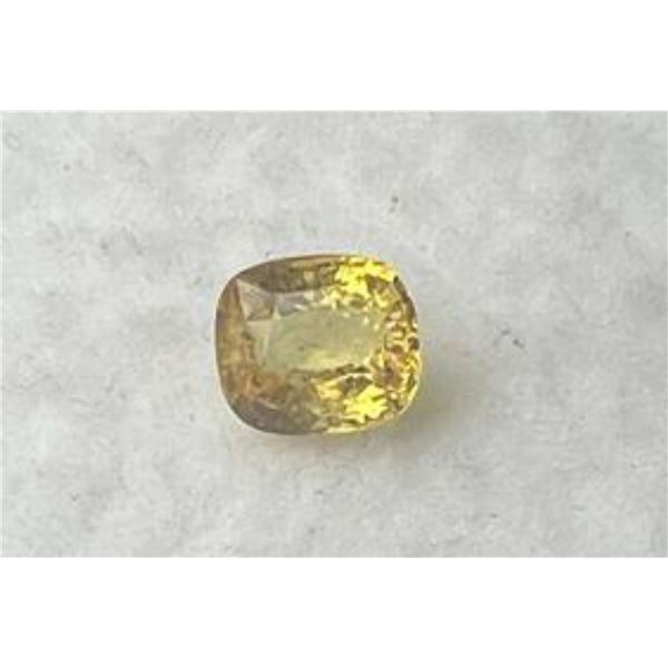 Natural Yellow Ceylon Sapphire...3.105Cts